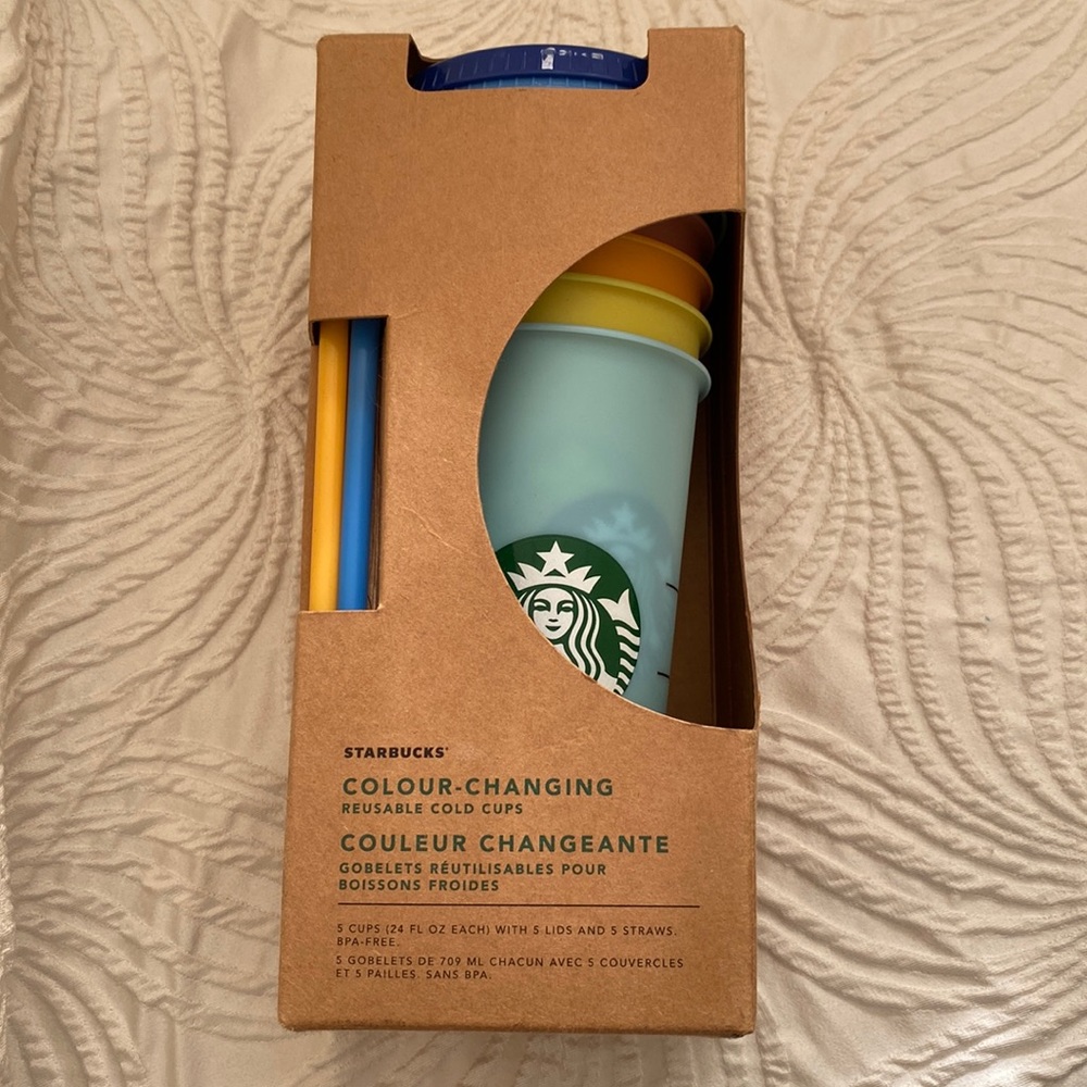 Starbucks Color-Changing Reusable Cold Cups